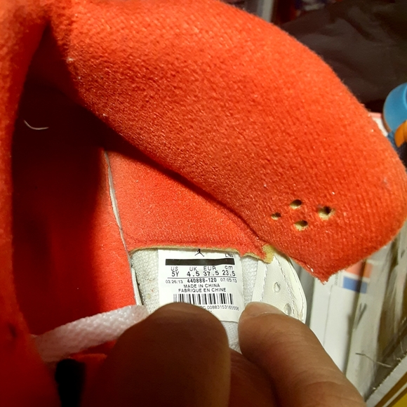 Jordan retro 5 chicago red fire - Picture 8 of 9